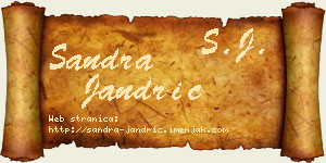 Sandra Jandrić vizit kartica